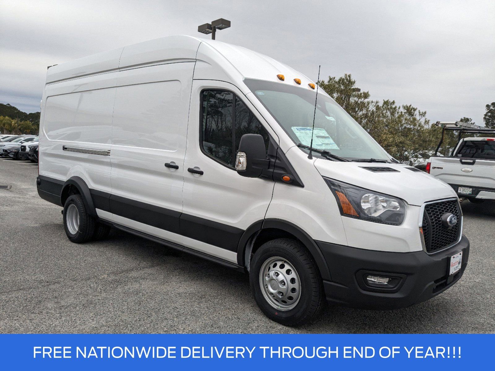 New 2024 Ford Transit 350 148 High Roof DRW AWD w/ Exterior Upgrade Package image 2