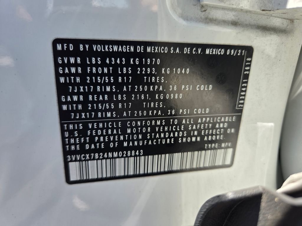 Used 2022 Volkswagen Taos S FWD image 19