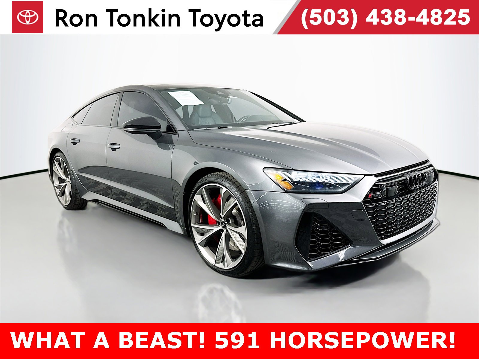Used 2021 Audi RS 7 Sportback w/ Black Optic Package image 1