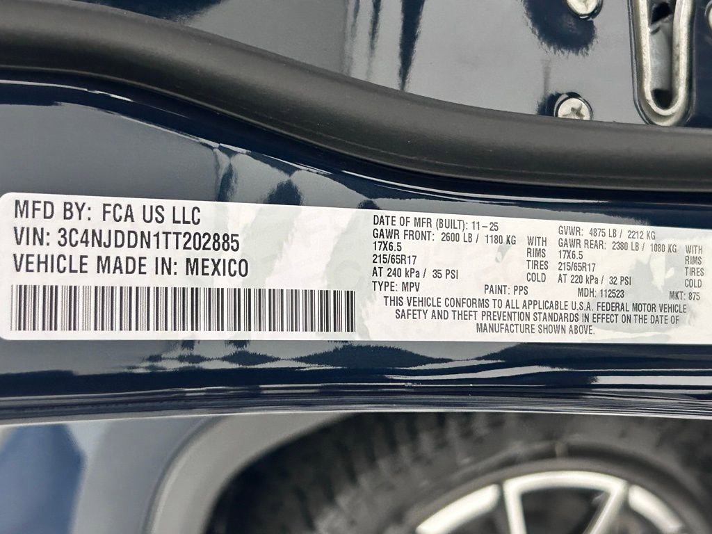 New 2026 Jeep Compass Trailhawk AWD/4WD image 22