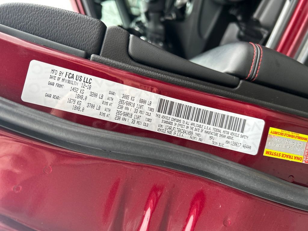 Used 2019 Jeep Grand Cherokee Trailhawk w/ Trailhawk Luxury Group image 15