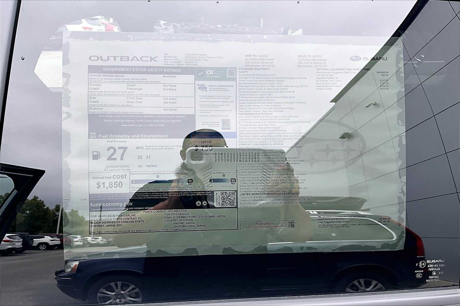 New 2026 Subaru Outback Premium AWD/4WD image 18