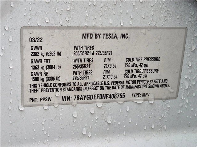Used 2022 Tesla Model Y Performance AWD/4WD image 15