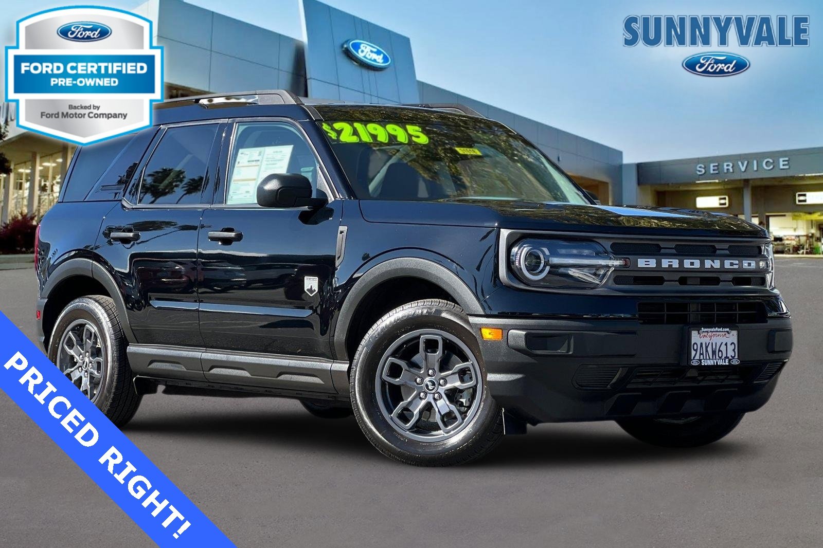 Certified 2022 Ford Bronco Sport Big Bend