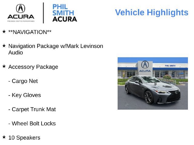 Used 2021 Lexus IS 350 F Sport RWD image 4