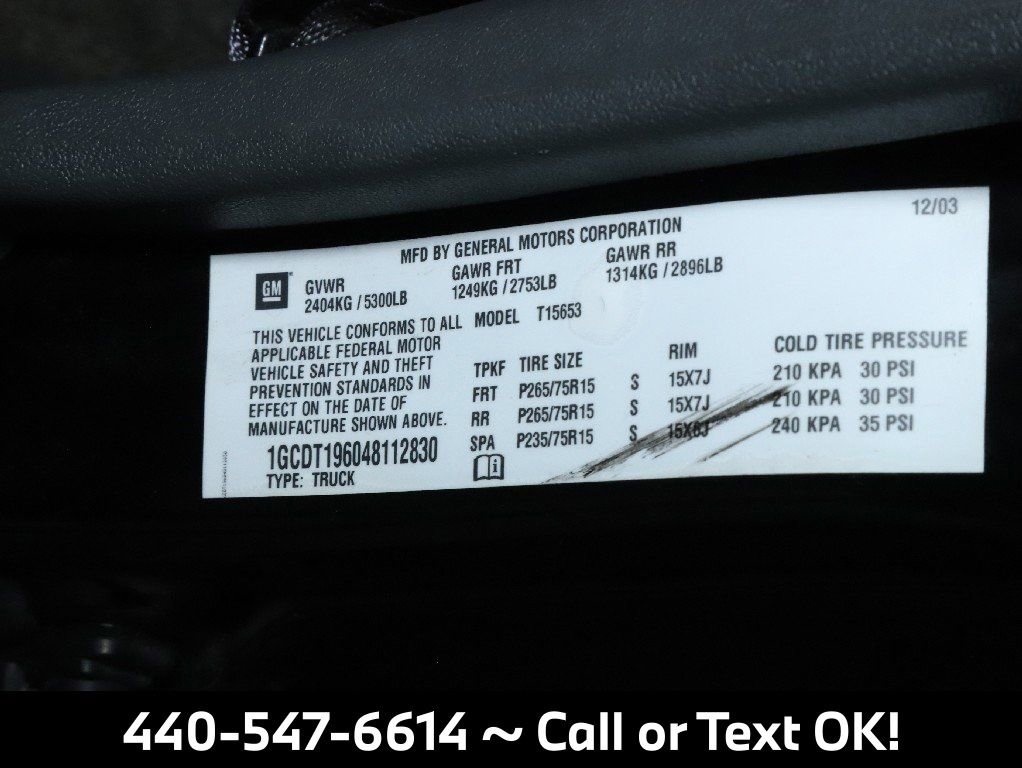 Used 2004 Chevrolet Colorado LS w/ Power Convenience Package image 22