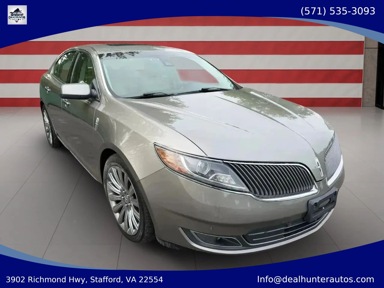 Used 2016 Lincoln MKS AWD w/ Equipment Group 101A image 3