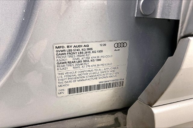 Used 2021 Audi SQ5 Premium Plus w/ Premium Plus Package AWD/4WD image 33