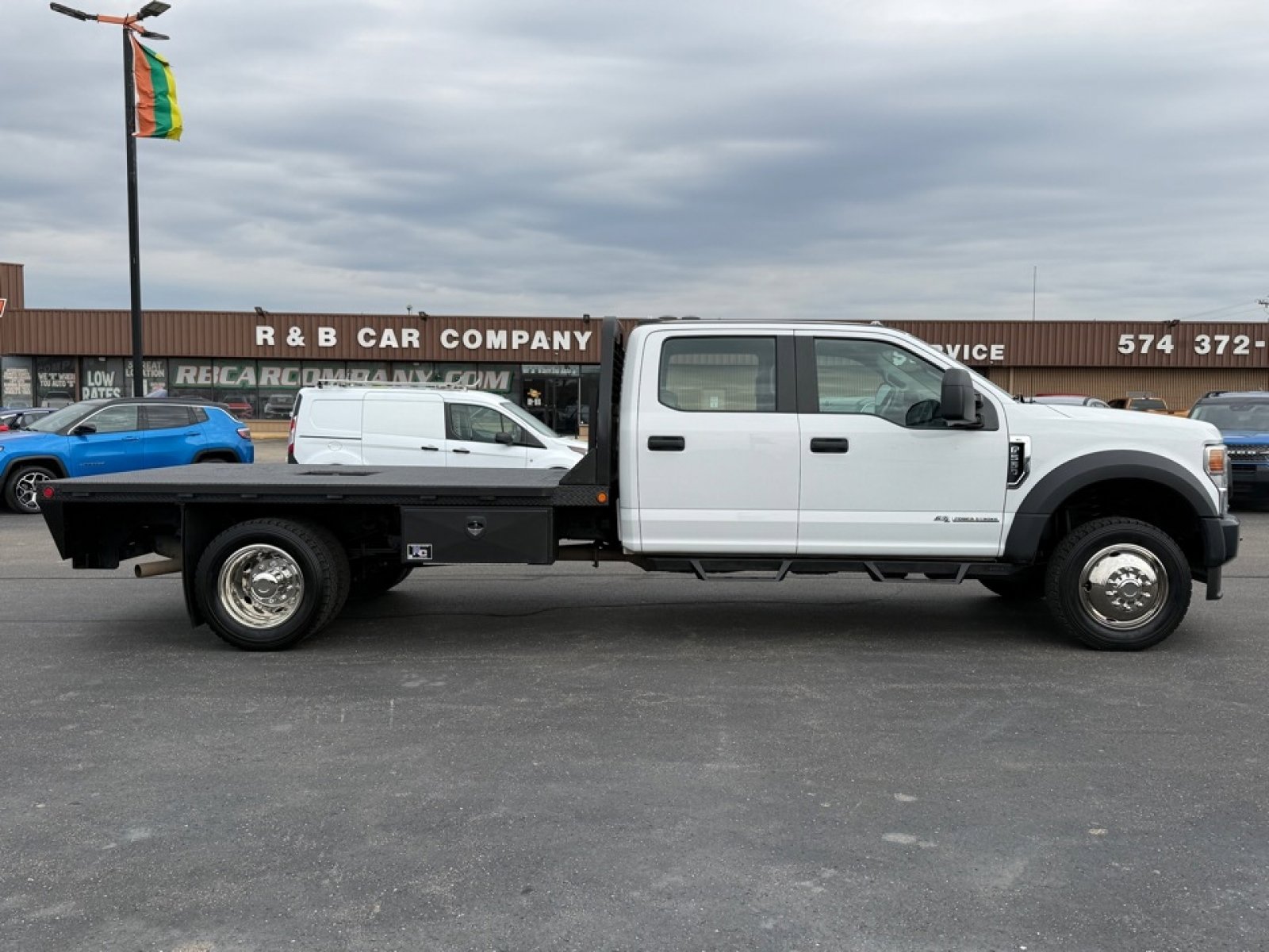 Used 2021 Ford F550 4x4 Crew Cab Super Duty image 9