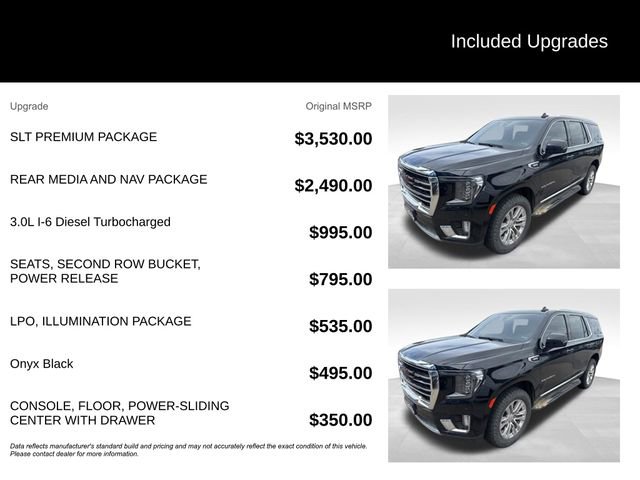 Used 2021 GMC Yukon SLT w/ SLT Premium Package AWD/4WD image 2