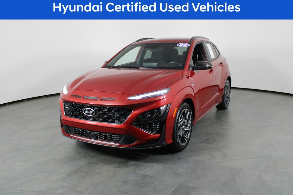 Certified 2022 Hyundai Kona N Line w/ Tech Package FWD image 2