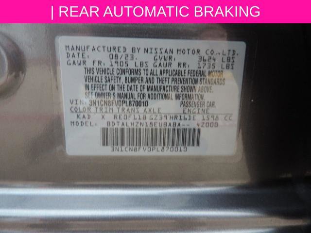 Certified 2023 Nissan Versa SR w/ Trunk Package FWD image 14