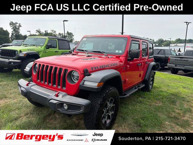 Certified 2021 Jeep Wrangler Unlimited Rubicon