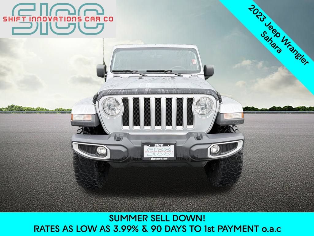 Used 2023 Jeep Wrangler Unlimited Sahara AWD/4WD image 2