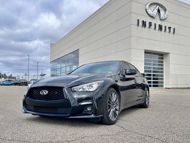 Used 2021 INFINITI Q50 Red Sport 400 w/ Proactive Package image 2