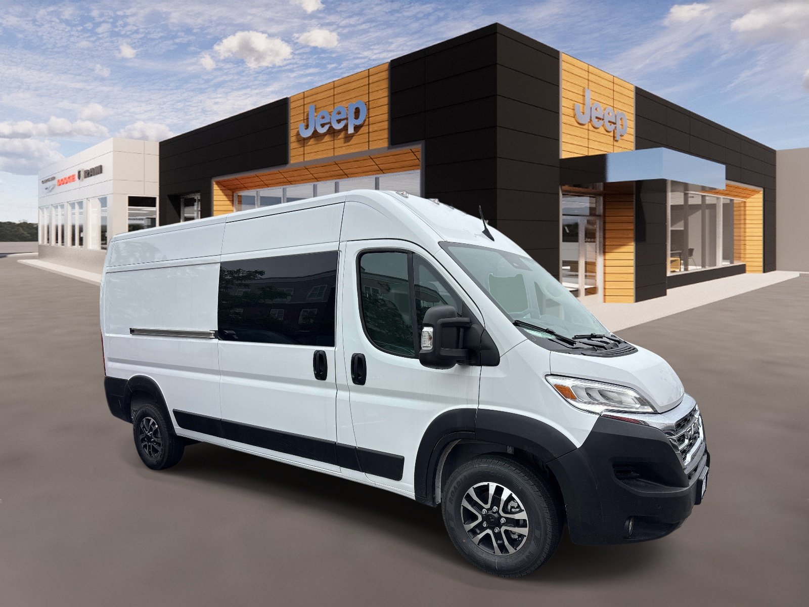 New 2026 RAM ProMaster 2500 w/ Crew Van Package
