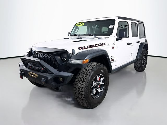 Used 2021 Jeep Wrangler Unlimited Rubicon AWD/4WD image 3