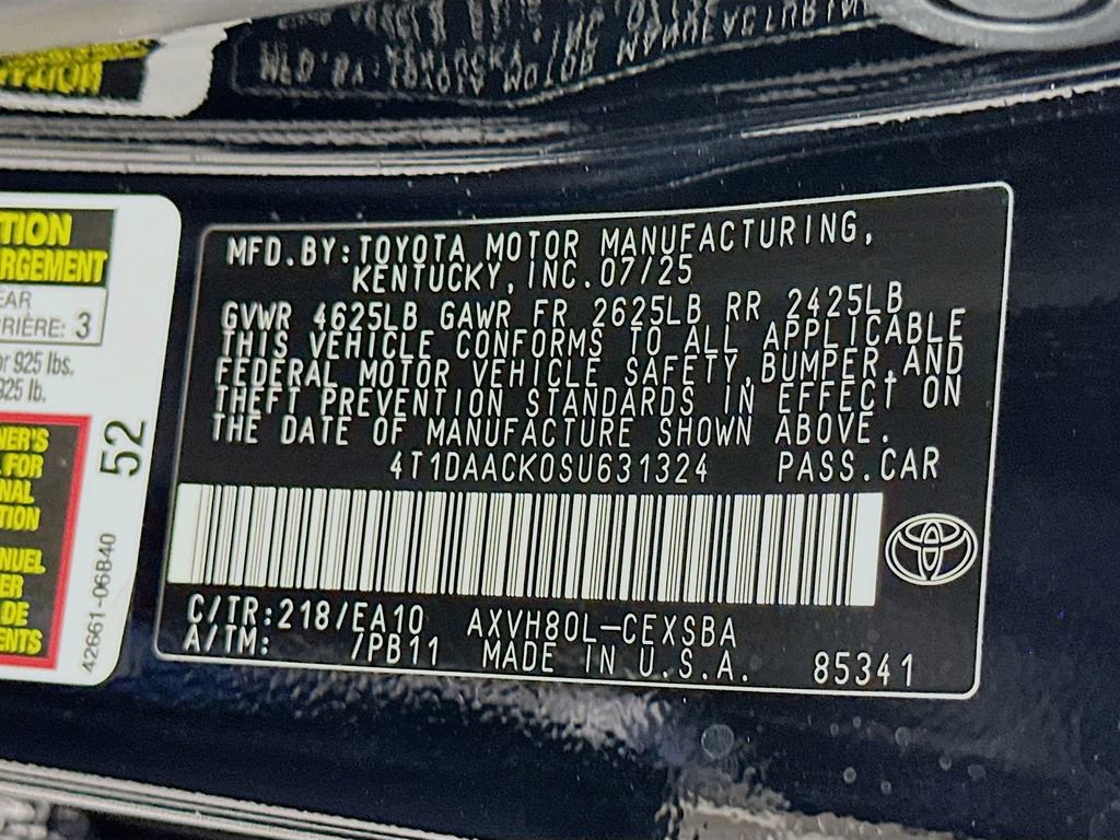 Certified 2025 Toyota Camry SE image 32