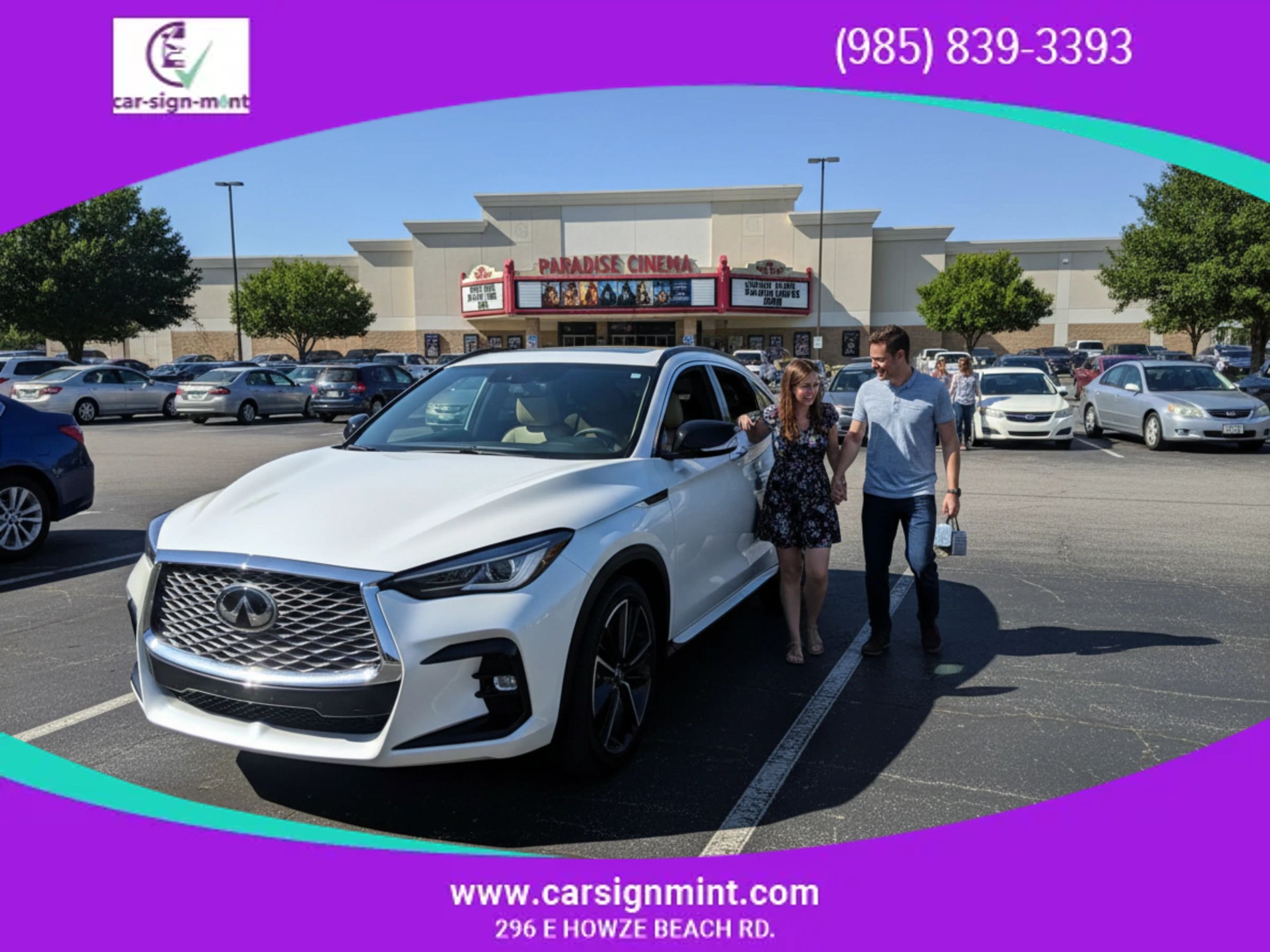 Used 2023 INFINITI QX55 Luxe w/ Cargo Package AWD/4WD image 1