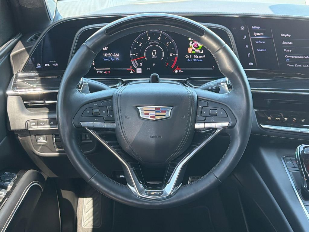 Certified 2023 Cadillac Escalade V w/ LPO, ONYX Package AWD/4WD image 8