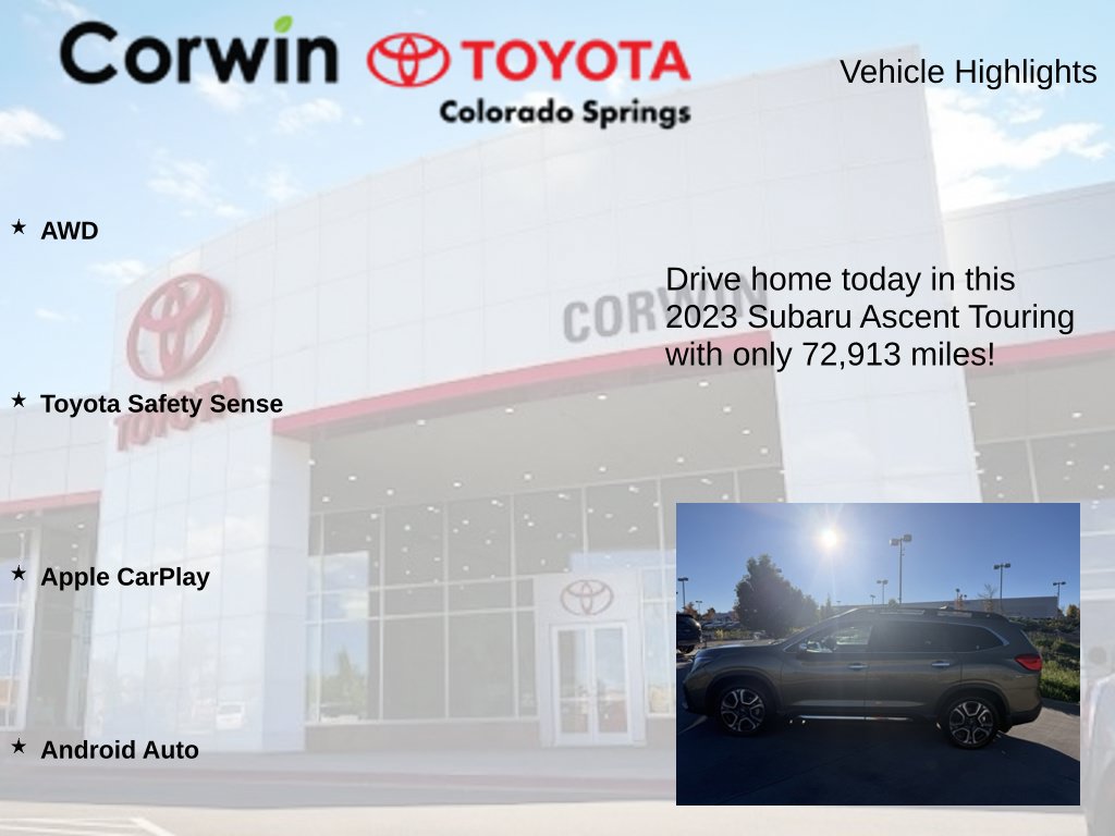 Used 2023 Subaru Ascent Touring AWD/4WD image 7