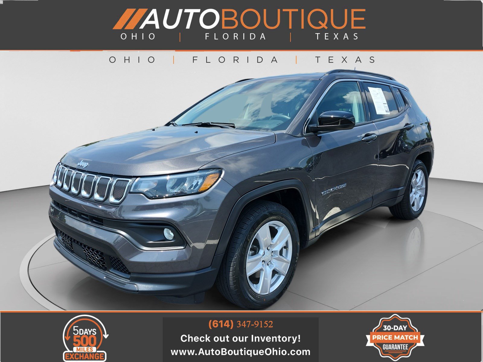 Used 2022 Jeep Compass Latitude FWD image 1