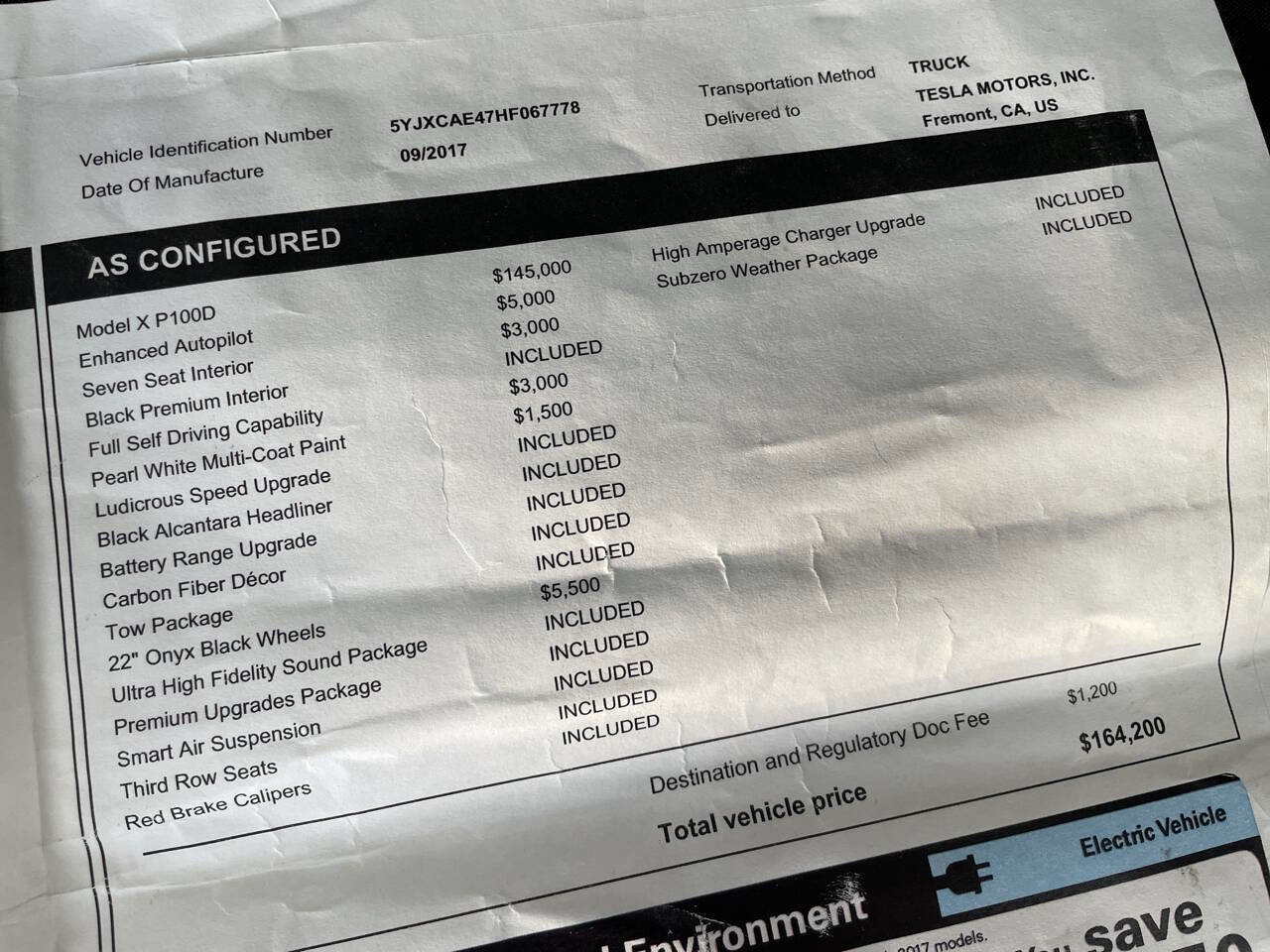 Used 2017 Tesla Model X P100D image 12