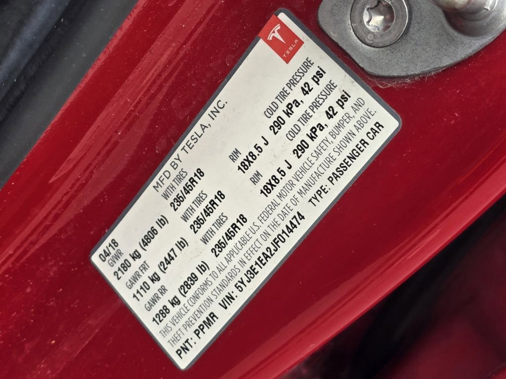 Used 2018 Tesla Model 3 Long Range image 20