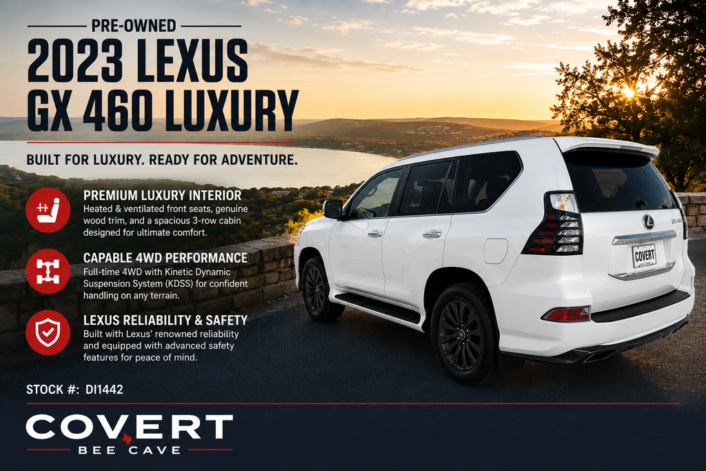 Used 2023 Lexus GX 460 Luxury w/ Sport Design Package AWD/4WD image 8