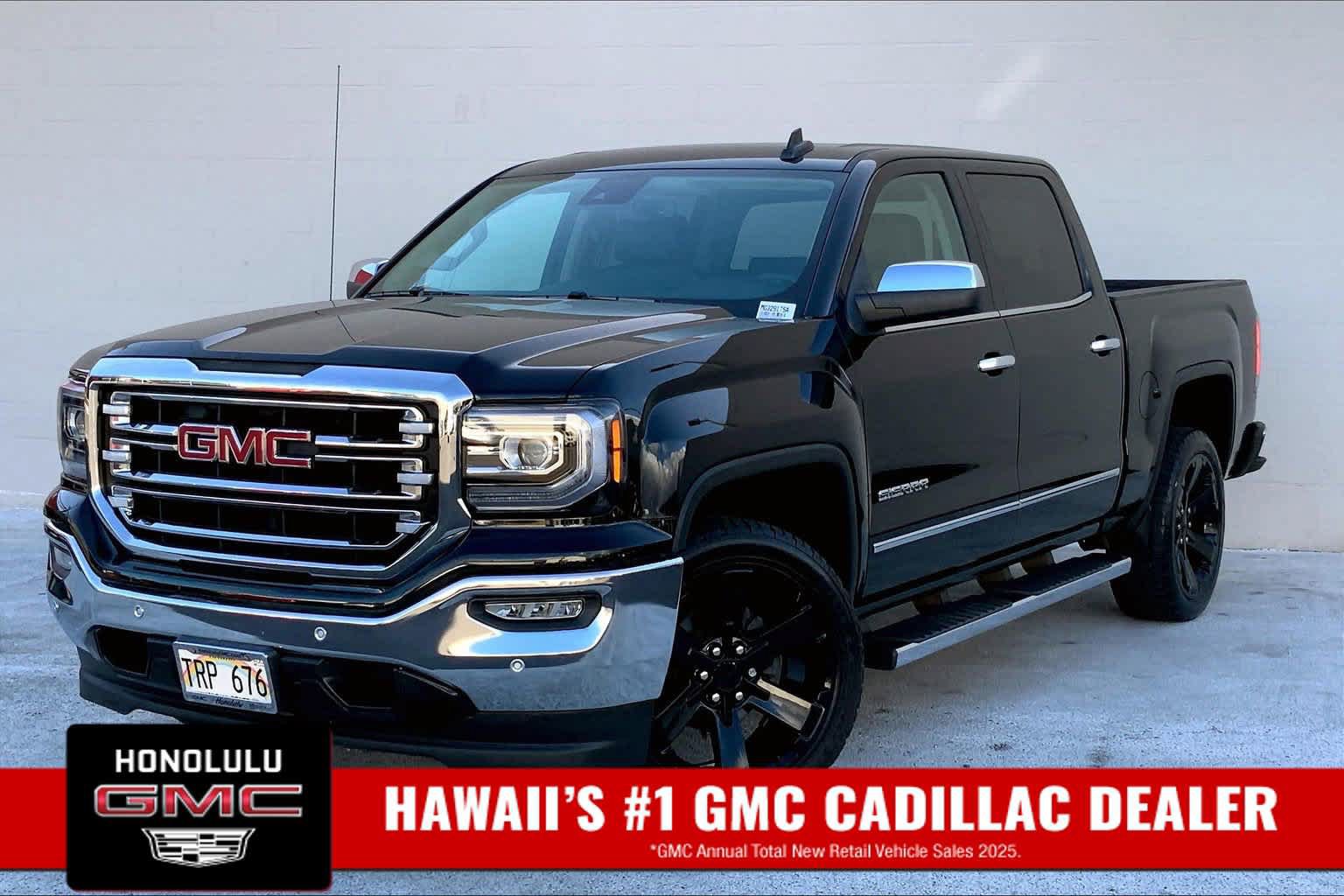 Used 2018 GMC Sierra 1500 SLT w/ Enhanced Driver Alert Package