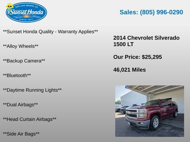 Used 2014 Chevrolet Silverado 1500 LT w/ All Star Edition RWD image 5