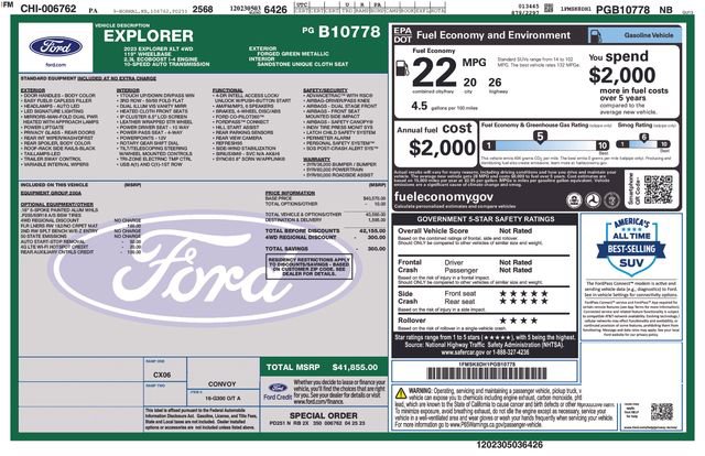 Used 2023 Ford Explorer XLT image 5