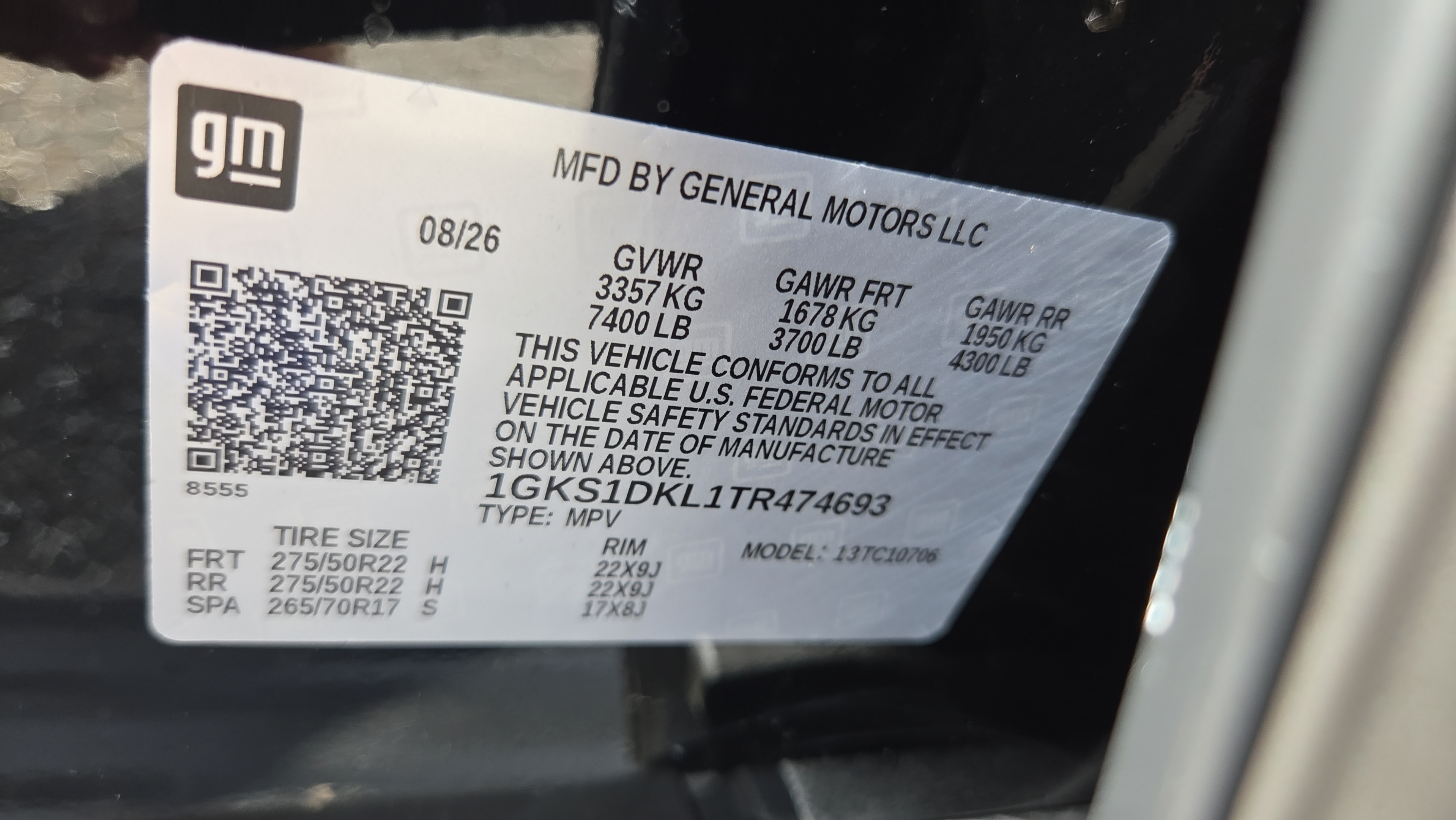 New 2026 GMC Yukon Denali w/ Denali Reserve Package RWD image 18