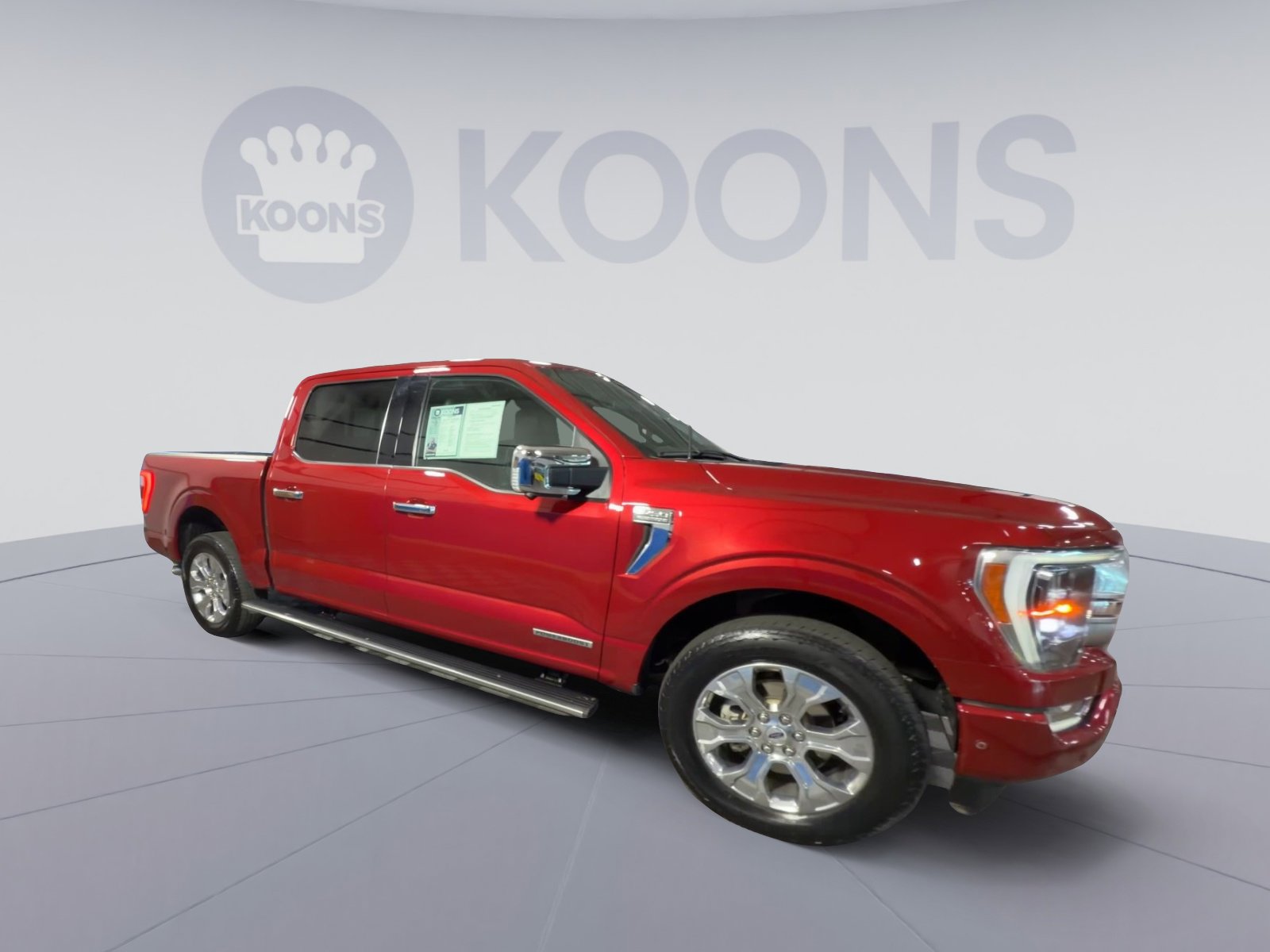 Used 2021 Ford F150 Platinum w/ Equipment Group 701A High image 2