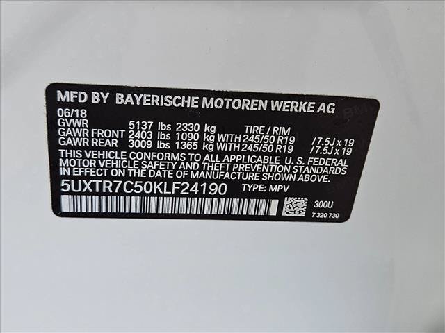 Used 2019 BMW X3 sDrive30i w/ Convenience Package RWD image 24