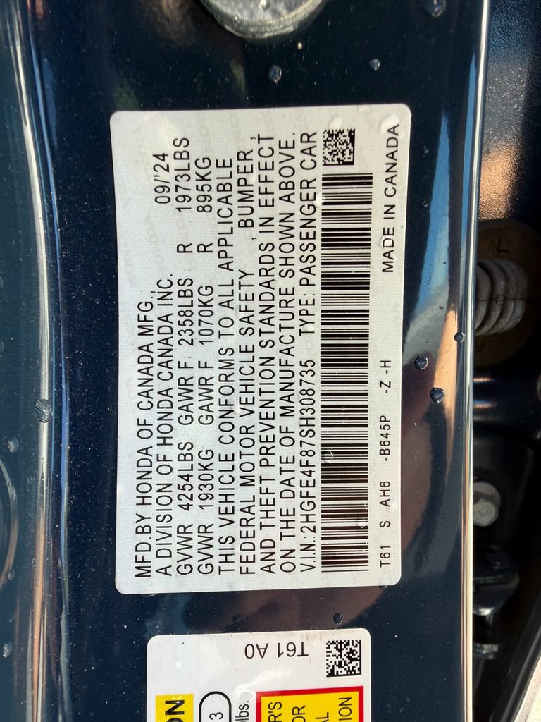 Used 2025 Honda Civic Sport image 32