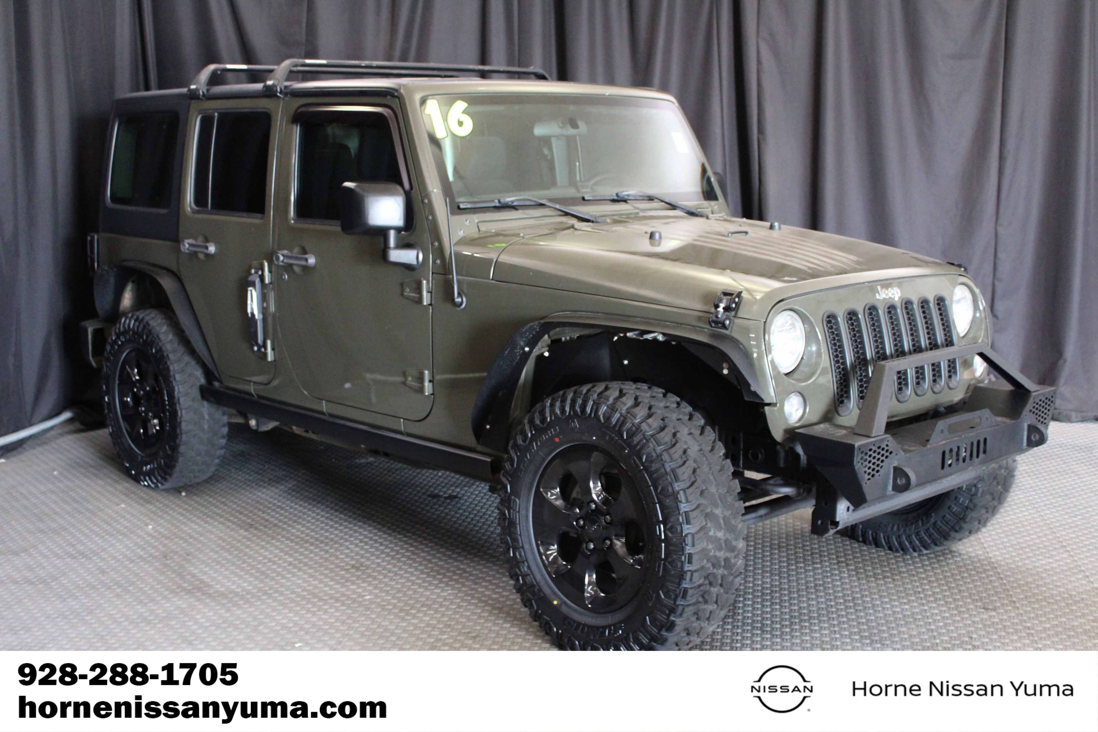 Used 2016 Jeep Wrangler Unlimited Sport w/ Mopar Black Appearance Group