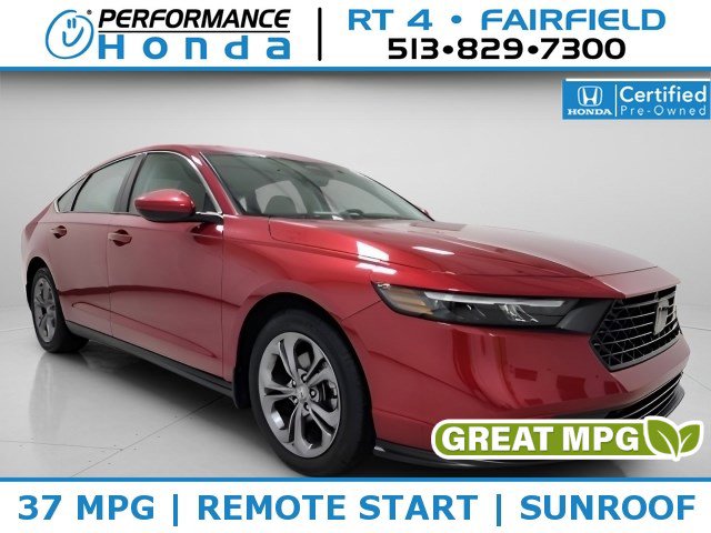 Certified 2024 Honda Accord EX image 1