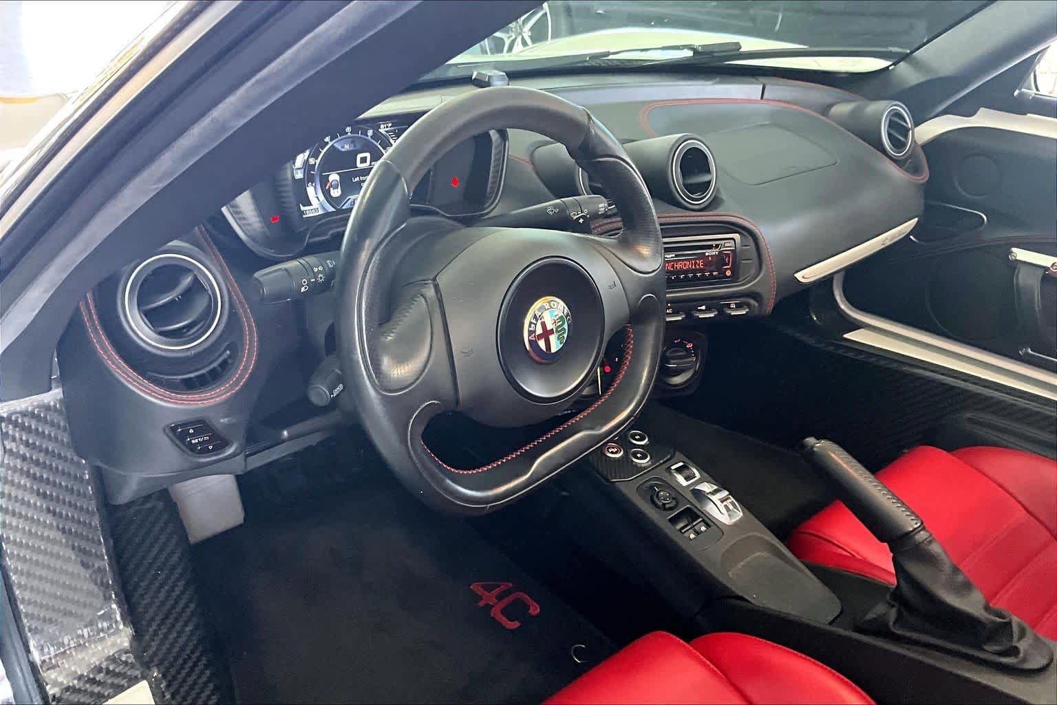 Used 2015 Alfa Romeo 4C Spider w/ Spider Track Package RWD image 18