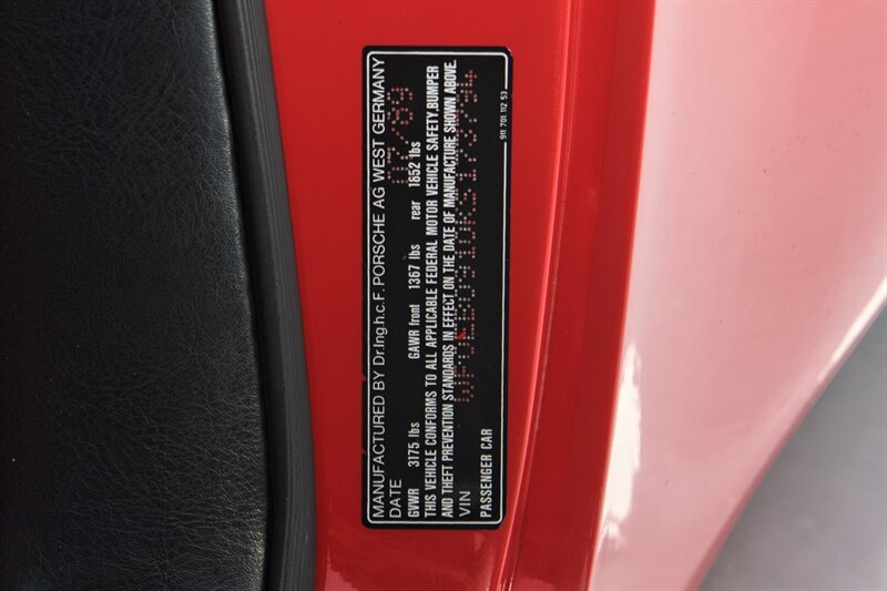 Used 1989 Porsche 911 Carrera RWD image 79
