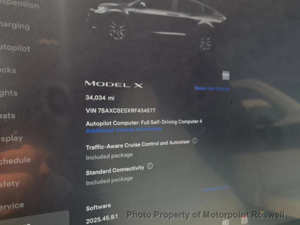 Used 2024 Tesla Model X AWD/4WD image 3