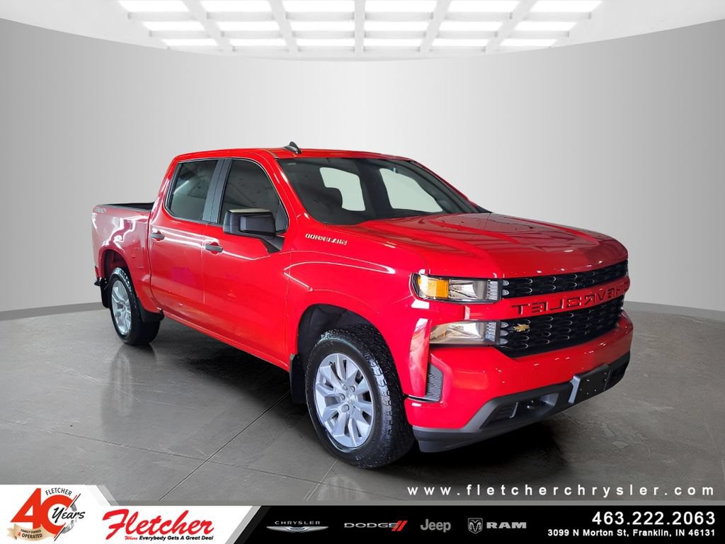 Used 2019 Chevrolet Silverado 1500 Custom w/ Custom Convenience Package AWD/4WD image 1