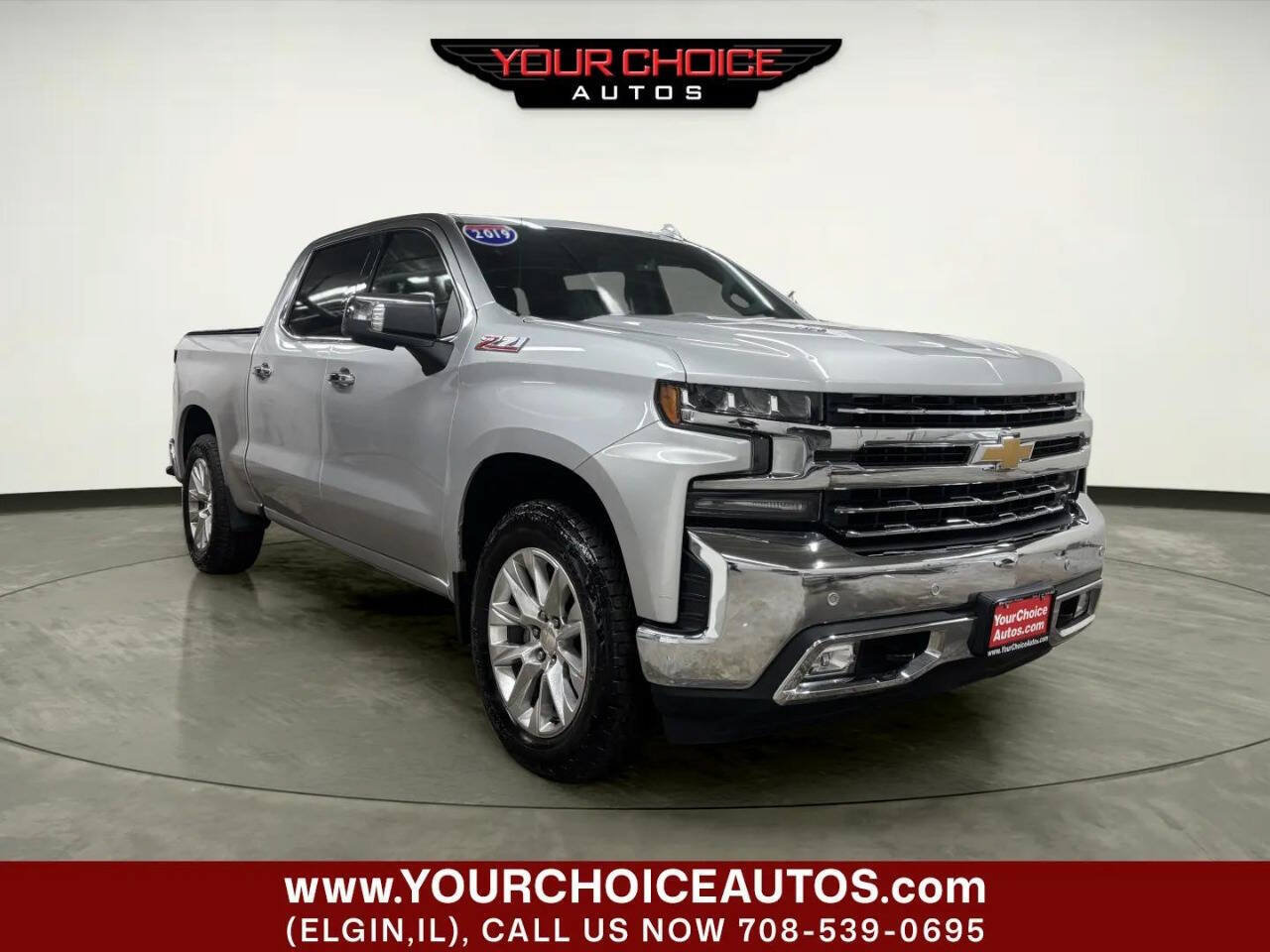 Used 2019 Chevrolet Silverado 1500 LTZ w/ LTZ Premium Package AWD/4WD image 9