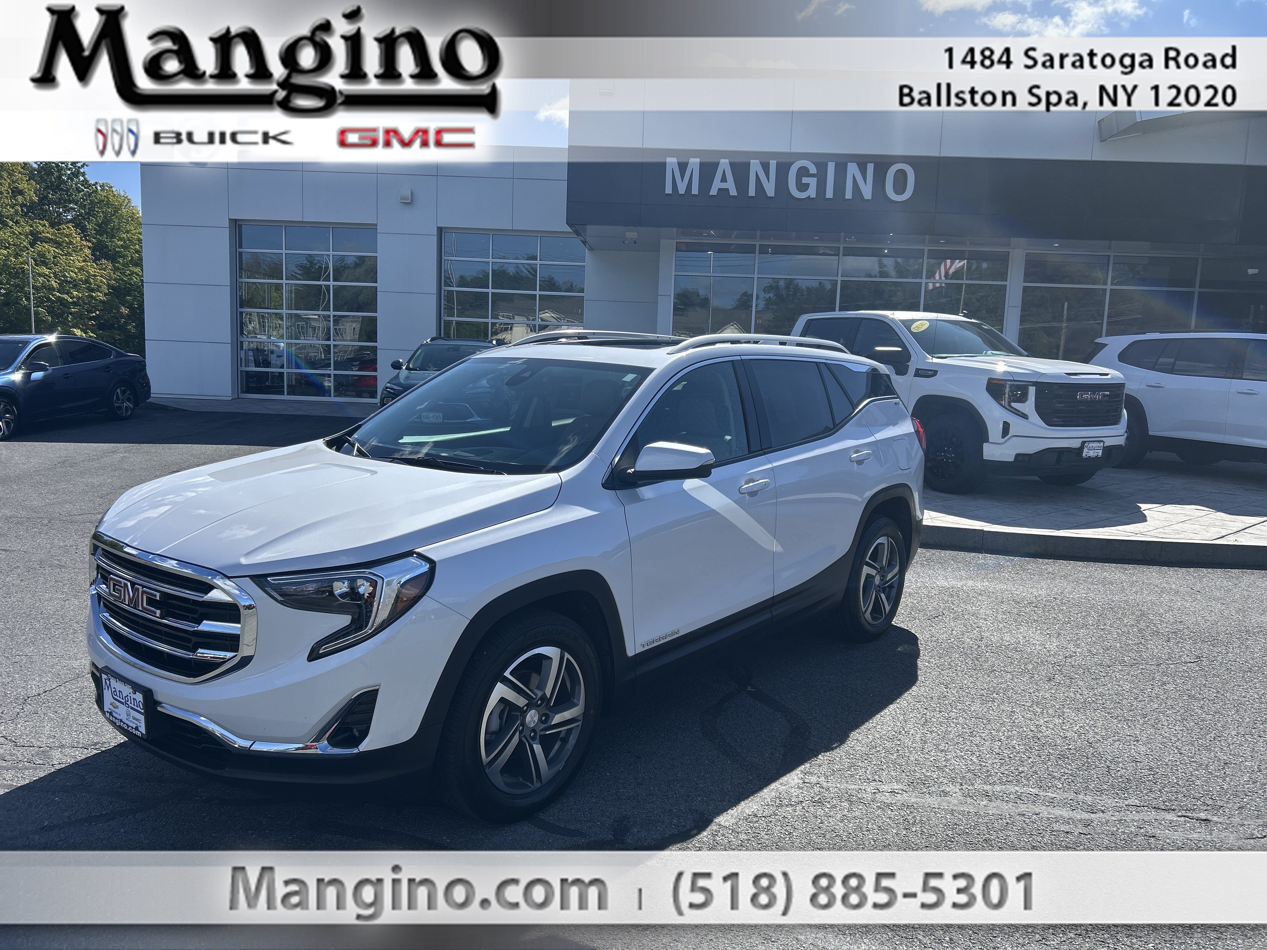 Certified 2021 GMC Terrain SLT w/ Infotainment Package II AWD/4WD image 1