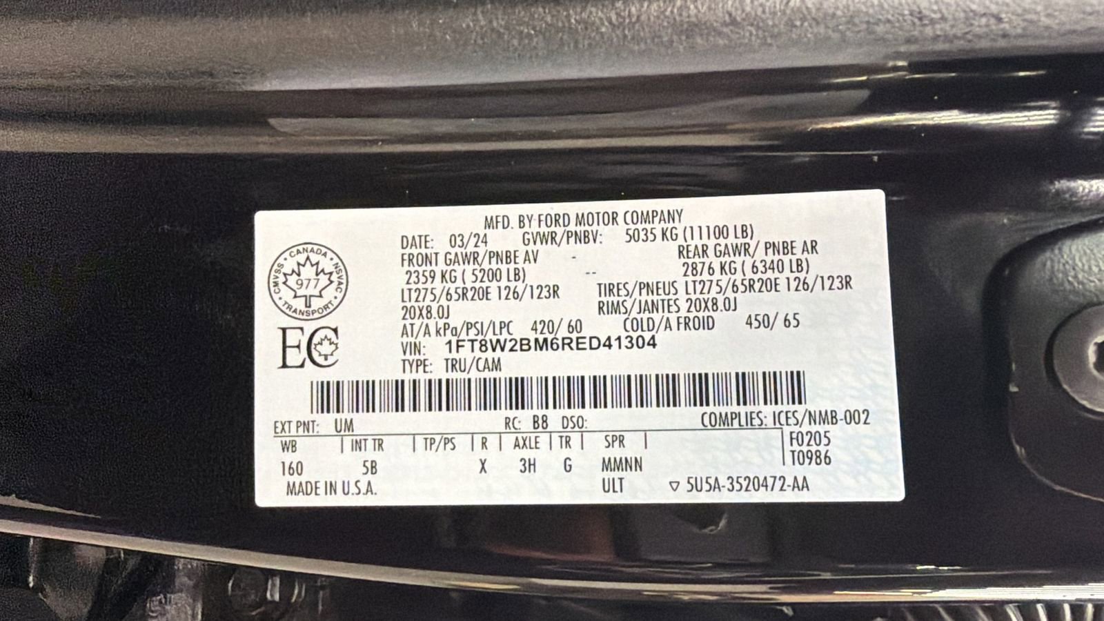 Used 2024 Ford F250 Lariat w/ Lariat Ultimate Package image 48