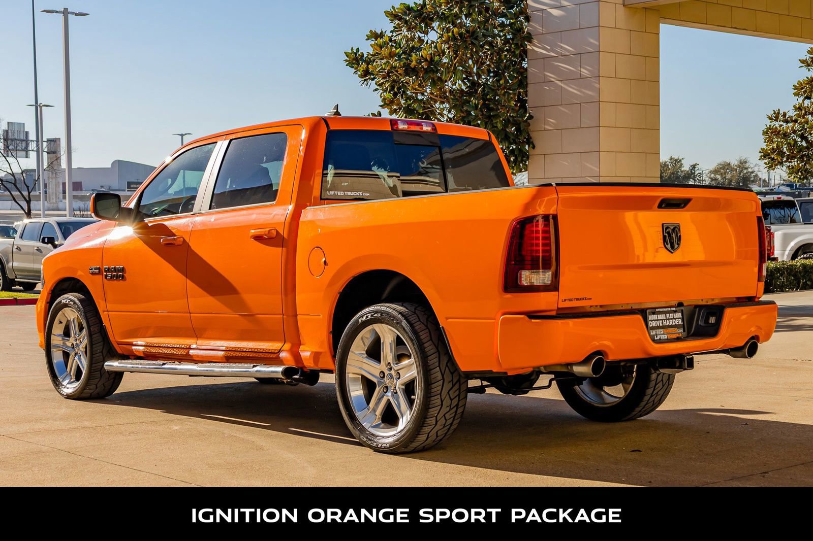 Used 2017 RAM 1500 Sport w/ Ignition Orange Sport Package image 6