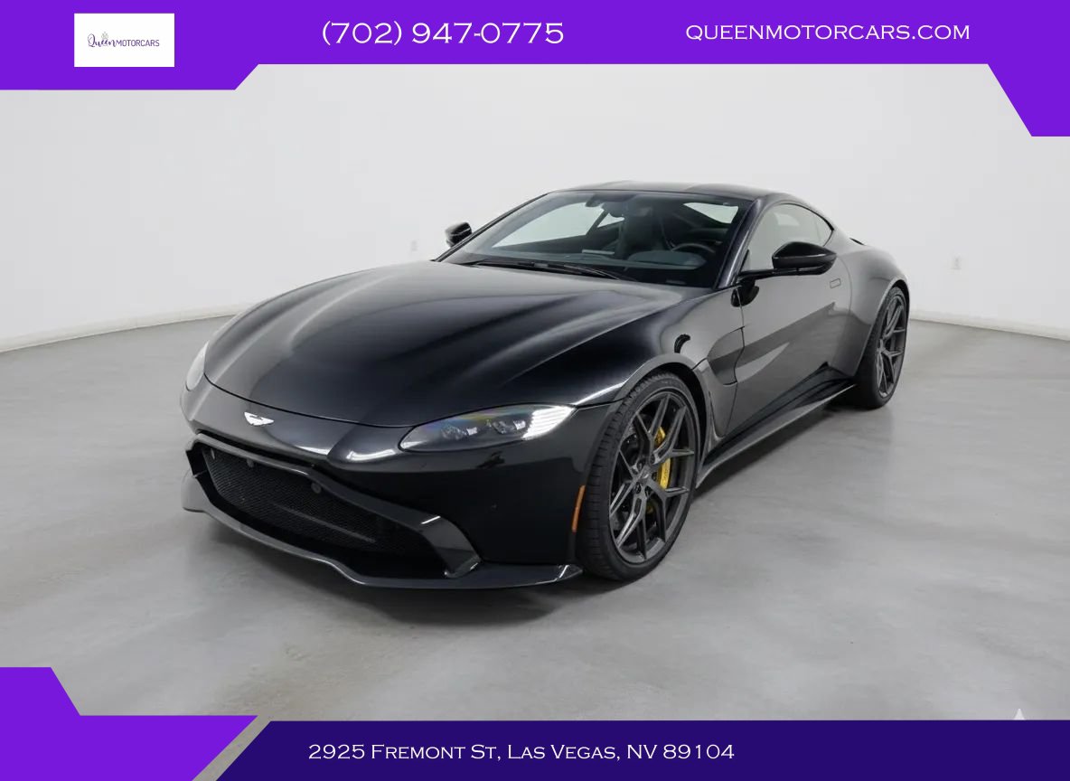 Used 2019 Aston Martin V8 Vantage Coupe RWD image 1
