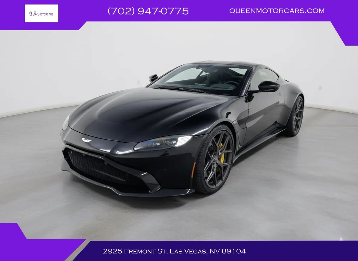 Used 2019 Aston Martin V8 Vantage Coupe RWD image 1