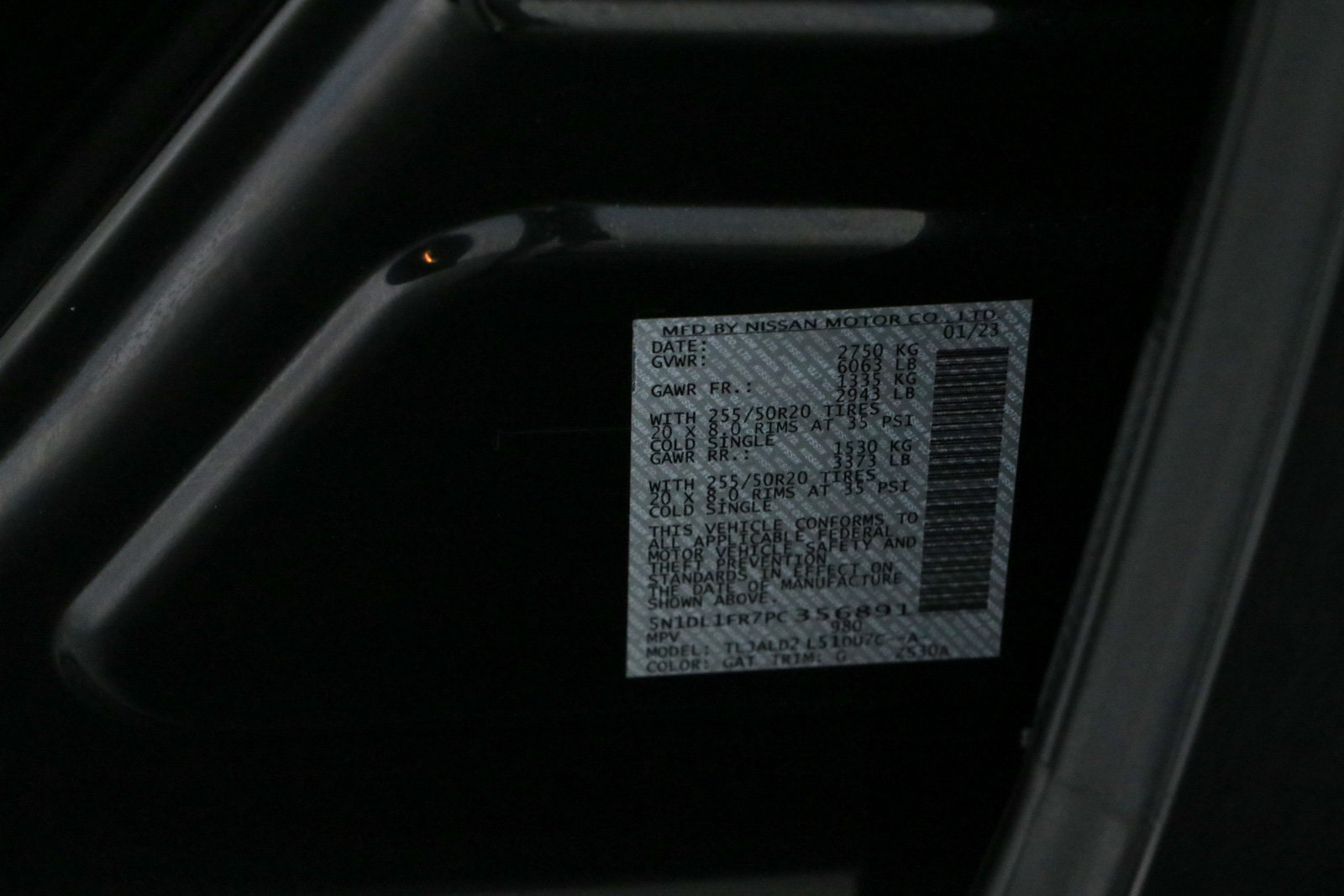 Used 2023 INFINITI QX60 Luxe w/ Cargo Package FWD image 35