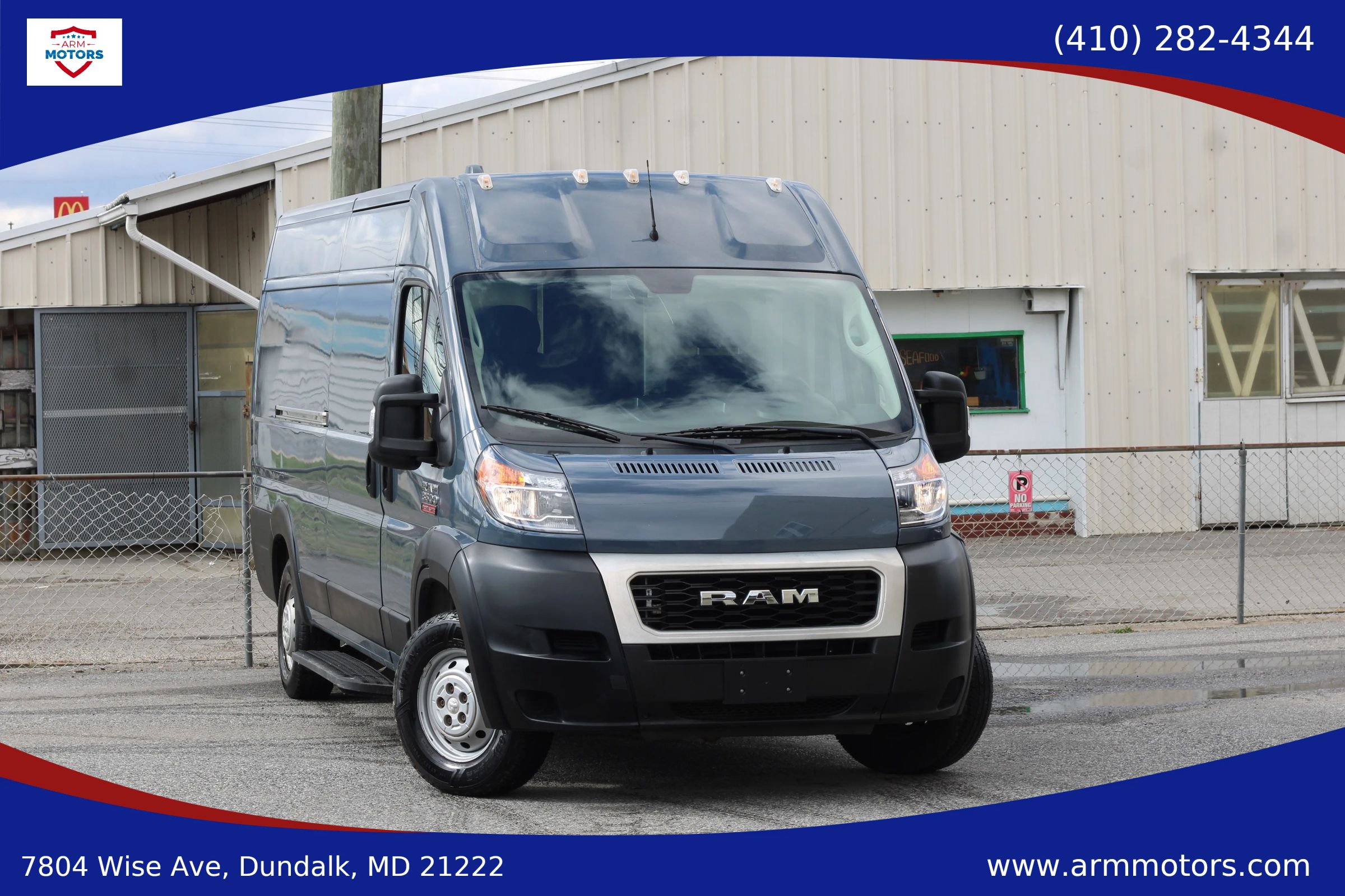 Used 2021 RAM ProMaster 3500